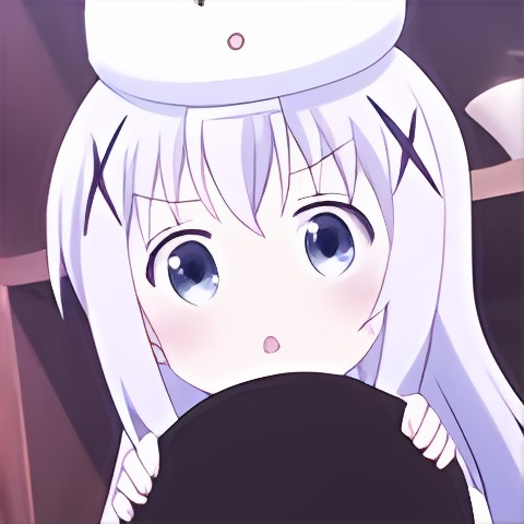 Retrato anime nítido mejorado con IA